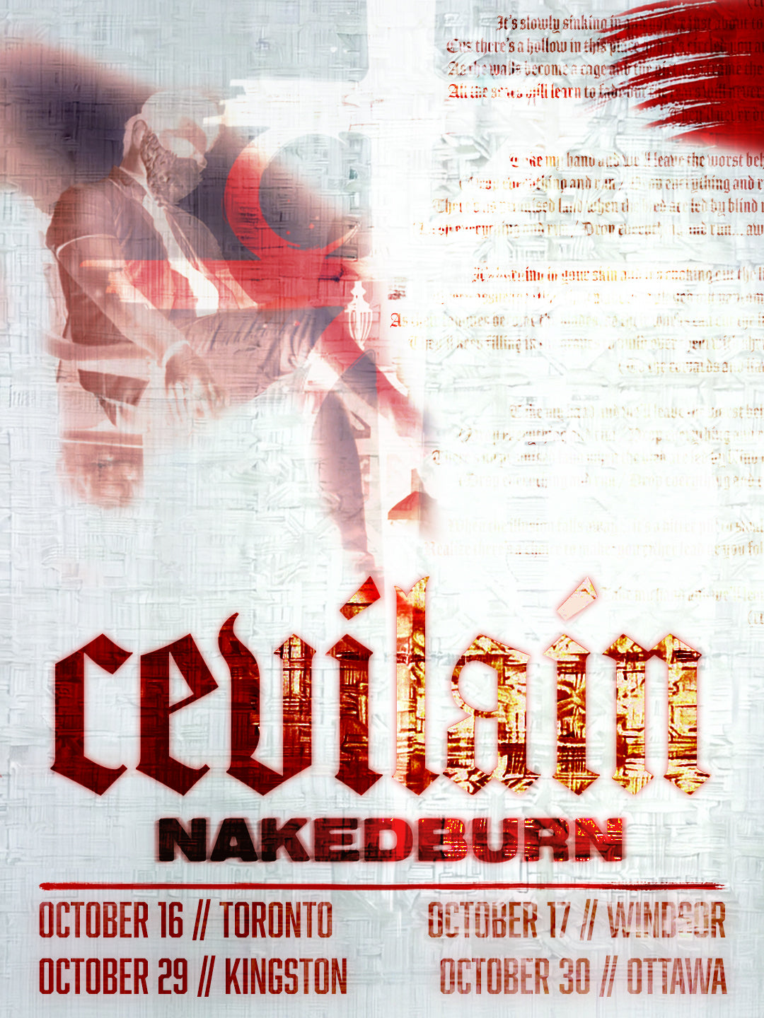 CEVILAIN & NAKEDBURN - Live in Ottawa (Oct 30 2026)